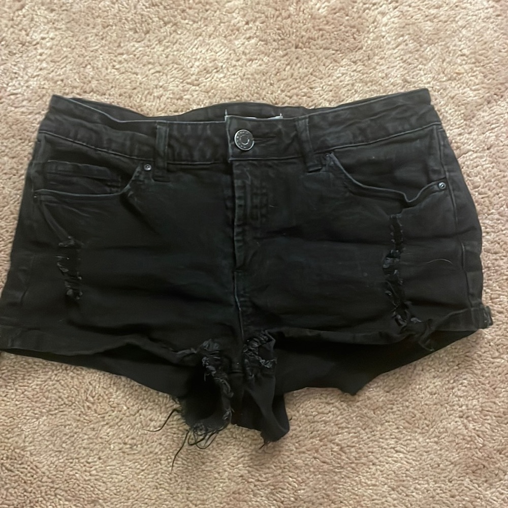 Black shorts